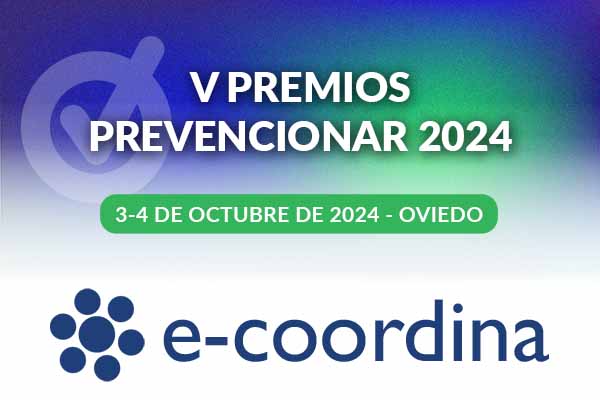 e-coordina sponsor de los V Premios Prevencionar