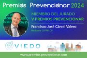 Francisco José Cárcel Valero jurado de los V Premios Prevencionar