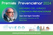 Juan Jose Agún González jurado de los V Premios Prevencionar