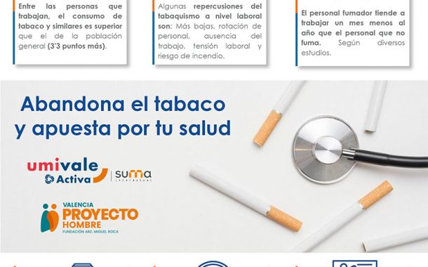 3 de cada 10 personas trabajadoras fuman diariamente en España