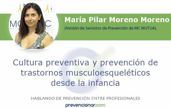 Cultura preventiva y prevención de trastornos musculoesqueléticos desde la infancia