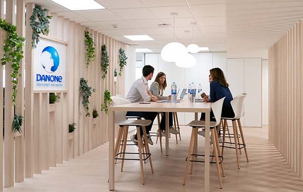 Danone consolida su modelo de trabajo híbrido