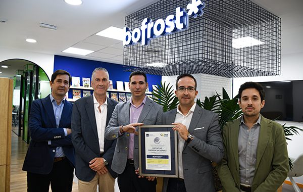 bofrost* primera empresa en España en conseguir el Distintivo de Empresa Saludable del Instituto de Seguridad y Bienestar Laboral