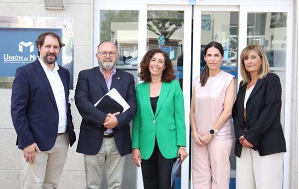 Unión de Mutuas recibe la visita del Director General de Trabajo y Seguridad Laboral, Andrés Lluch