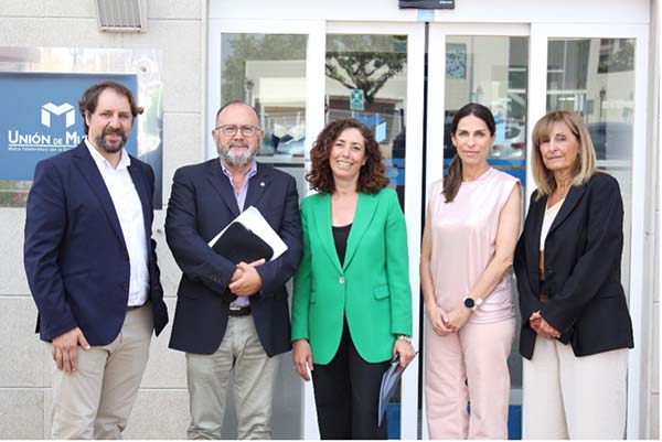 Unión de Mutuas recibe la visita del Director General de Trabajo y Seguridad Laboral, Andrés Lluch