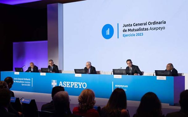Asepeyo eleva sus ingresos un 8,1% en 2023, hasta los 3.254 millones de euros