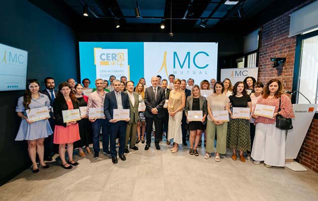MC MUTUAL reconoce a cerca de 60 empresas madrileñas por alcanzar los cinco años sin accidentes laborales