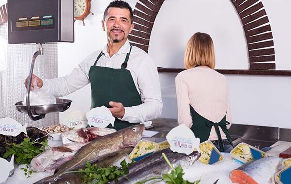 Riesgos en el sector comercio: panadero, pastelero, pescadero y carnicero