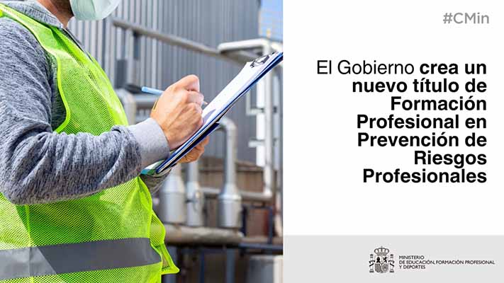 Formación Profesional en Prevención de Riesgos Profesionales