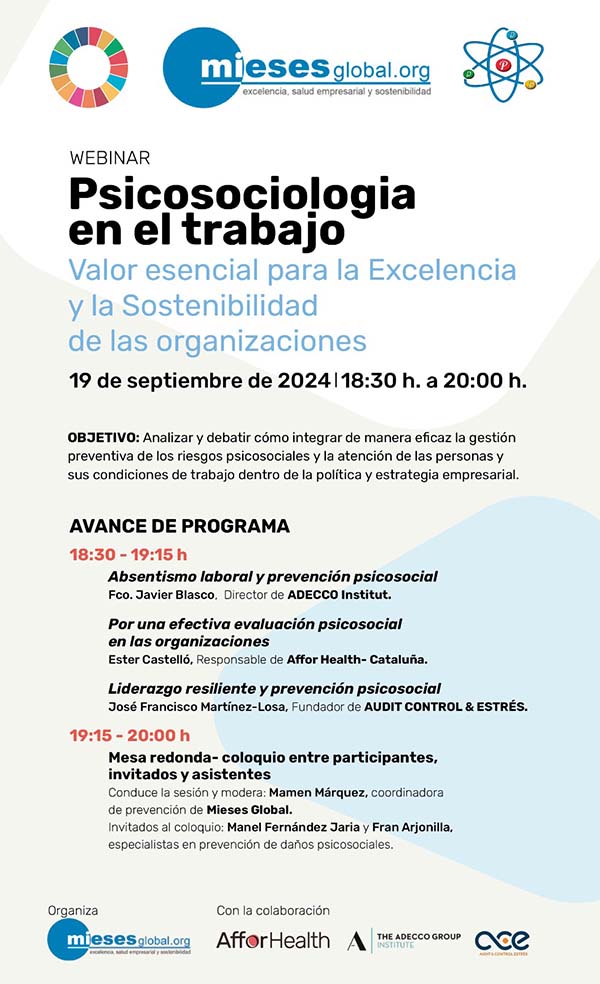 Webinar: Psicología en el Trabajo