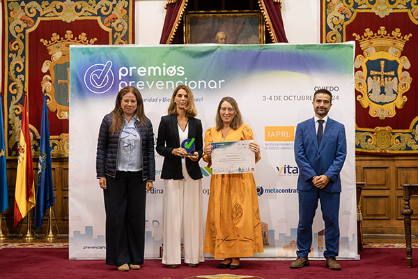 Banco Santander Premio Prevencionar empresa del año