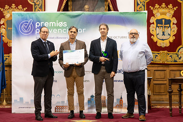 Cementos Portland Valderrivas Premio Prevencionar mejor Práctica Preventiva