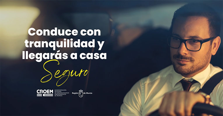 CROEM pone en marcha la campaña “Conduce con tranquilidad y llegarás. Seguro”