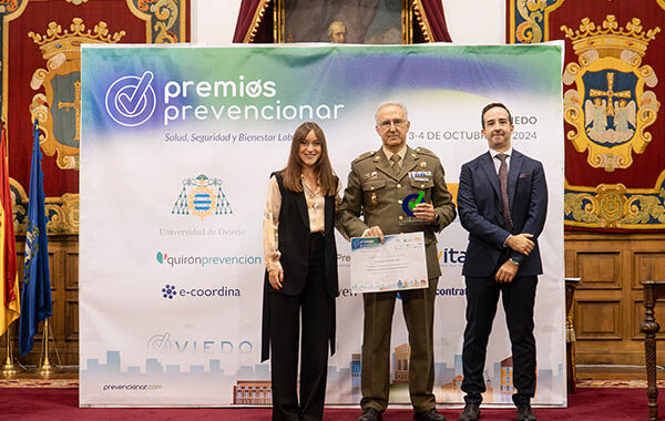 D. Carlos Ciprés Márquez Premio Prevencionar a su trayectoria profesional