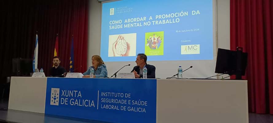 La Xunta pone el foco en el bienestar mental en el ámbito laboral en el marco de la Semana Europea para la SST