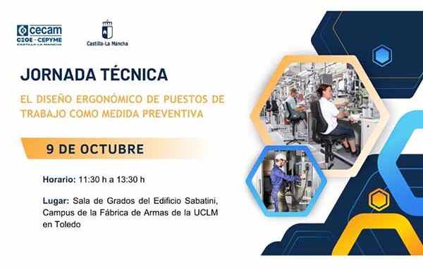 Jornada Técnica: El diseño ergonómico de puestos de trabajo como medida preventiva