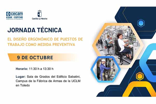 Jornada Técnica: El diseño ergonómico de puestos de trabajo como medida preventiva