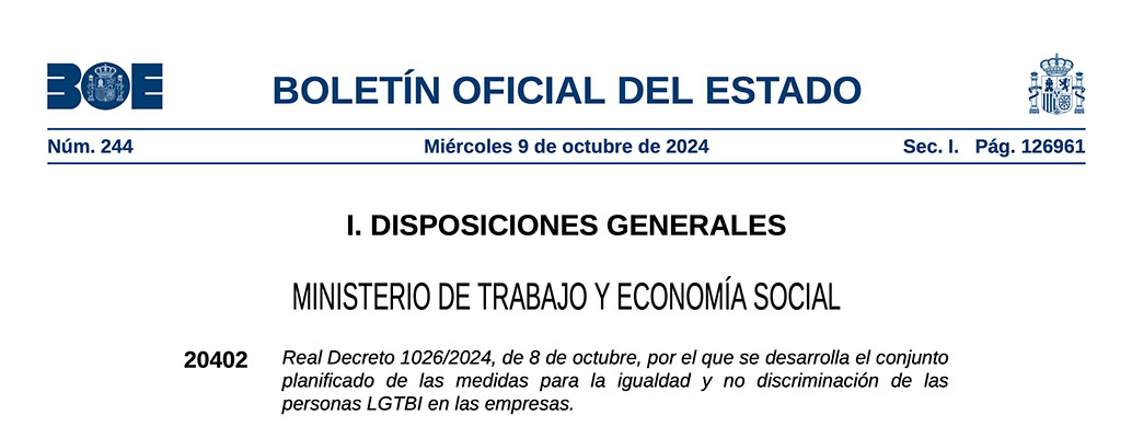 Plan LGTBI en las empresas